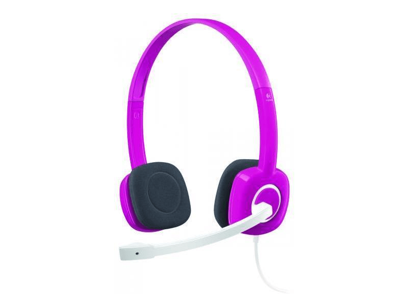 LOGITECH H150 jack vezetékes Fuchsia Pink headset 981-000369