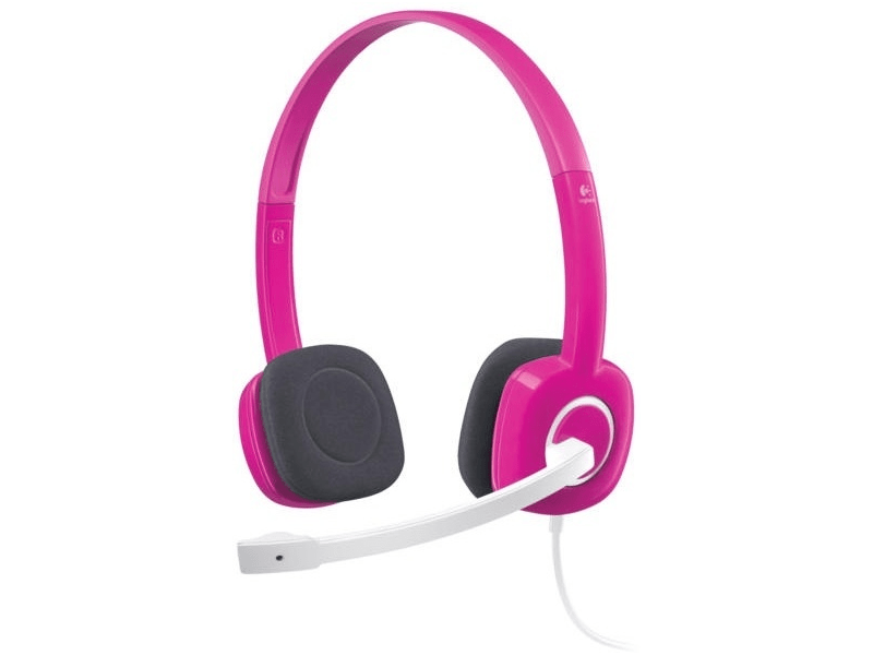 LOGITECH H150 jack vezetékes Fuchsia Pink headset 981-000369