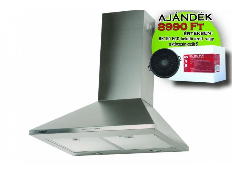 CATA BETA 600 halogén Fali páraelszívó (02050303)
