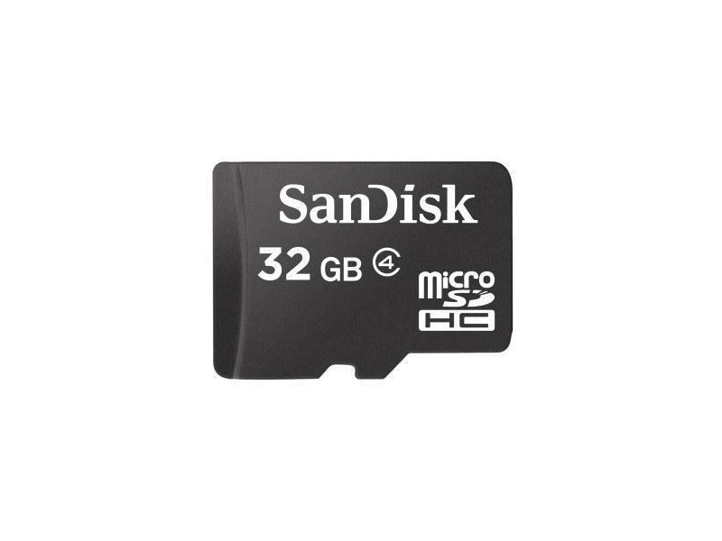SANDISK MICRO SDHC KÁRTYA 32GB, CL 4