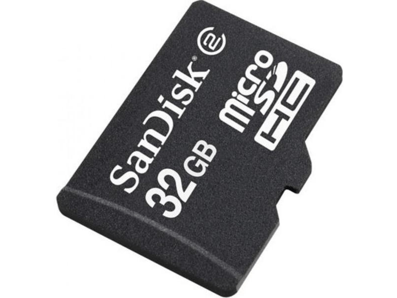 SANDISK MICRO SDHC KÁRTYA 32GB, CL 4