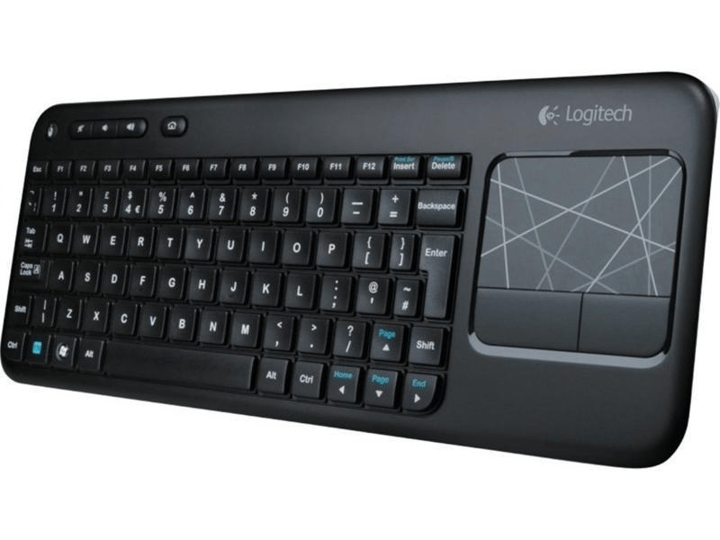 LOGITECH K400 Touchpad wless fekete HUN billentyűzet
