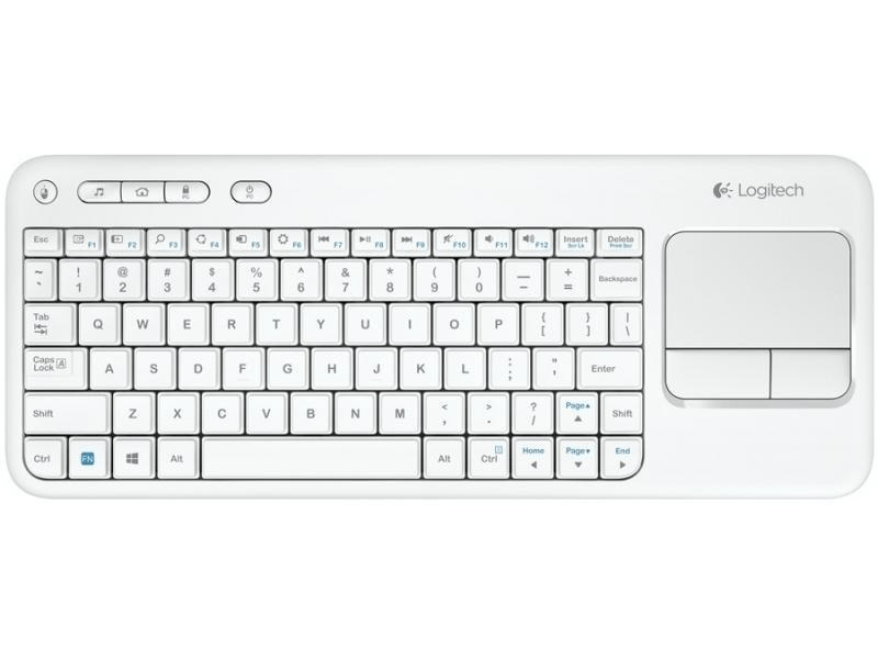 LOGITECH K400 Touchpad wless fekete HUN billentyűzet