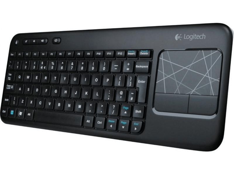 LOGITECH K400 Touchpad wless fekete HUN billentyűzet
