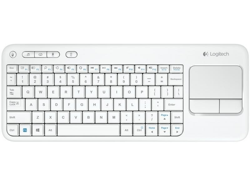 LOGITECH K400 Touchpad wless fekete HUN billentyűzet