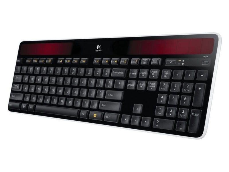 LOGITECH K750 Solar wless fekete HUN billentyűzet