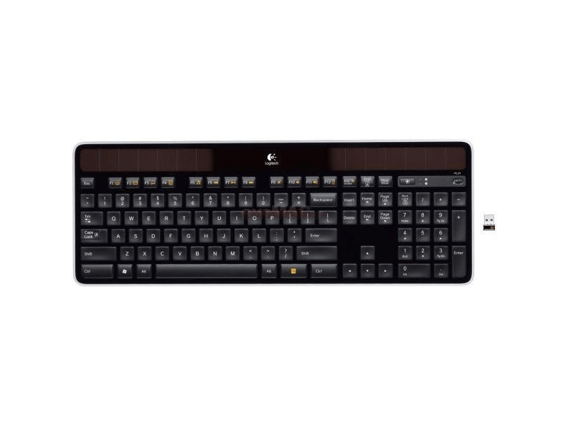 LOGITECH K750 Solar wless fekete HUN billentyűzet