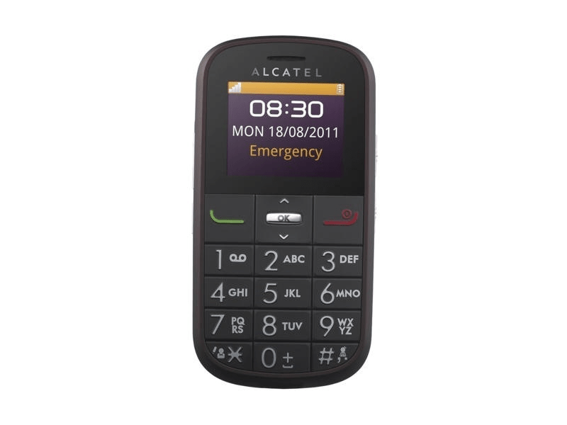 ALCATEL OT-282 SEAL Mobiltelefon, Barna