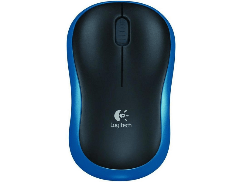 Logitech M185 Vezeték nélküli optikai egér, kék (910-002239)