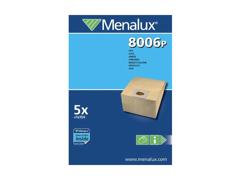 MENALUX 8006P/A Papír porzsák