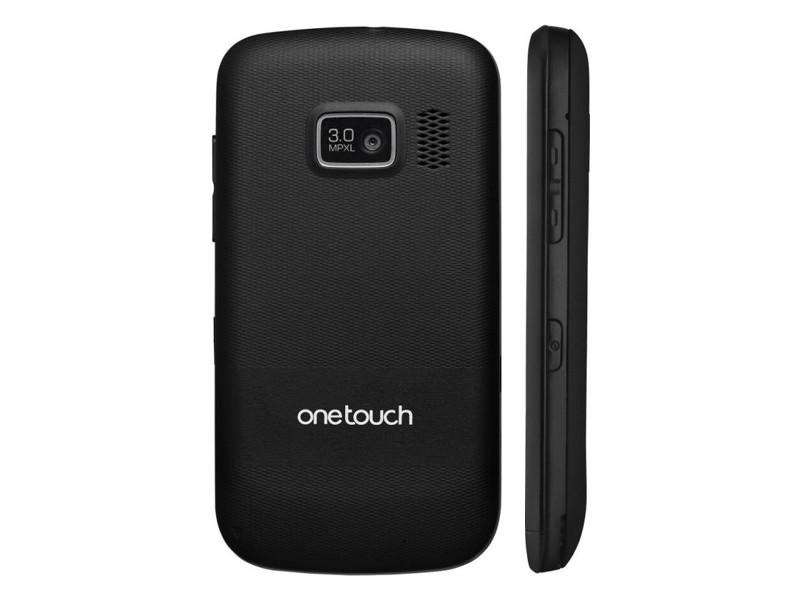 ALCATEL OT-918D BLACK/WHITE DUAL SIM Mobiltelefon