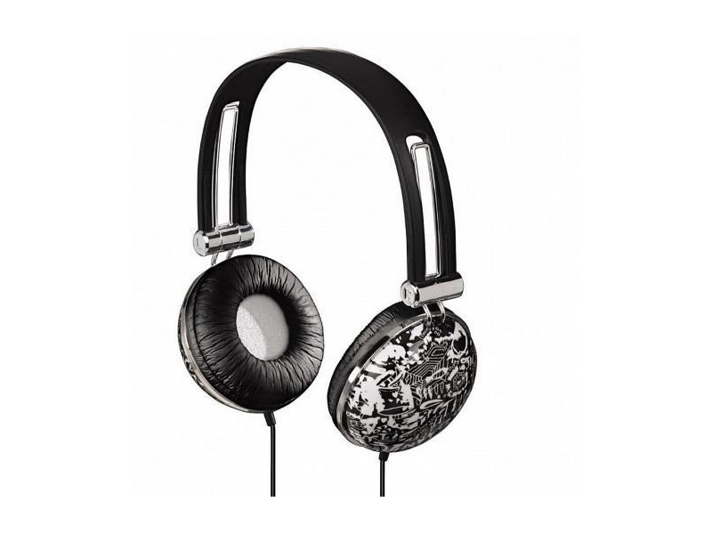 Hama 93043 HK-3043 Fejhallgató, Fekete