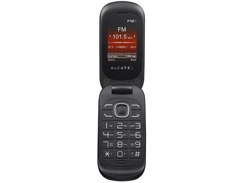 ALCATEL OT-292 Mobiltelefon, Fekete