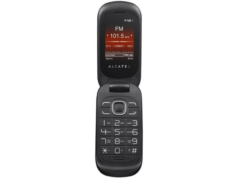 ALCATEL OT-292 Mobiltelefon, Fekete