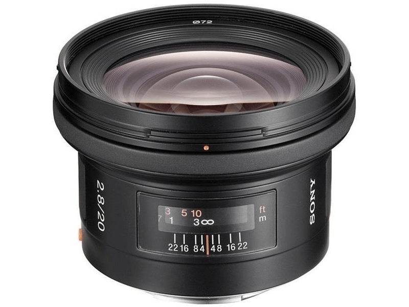 Sony SAL20F28.AE Nagylátószögű objektív