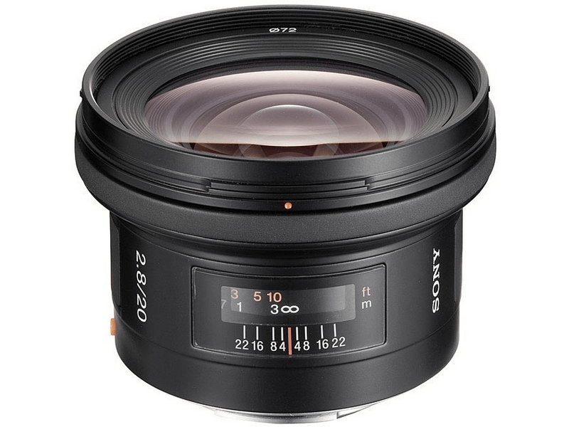 Sony SAL20F28.AE Nagylátószögű objektív