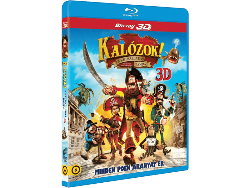 Kalózok A kétballábas banda 3D BD