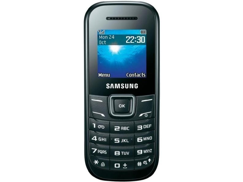 Samsung Keystone2 (E1200) Kártyafüggetlen Mobiltelefon, Fekete