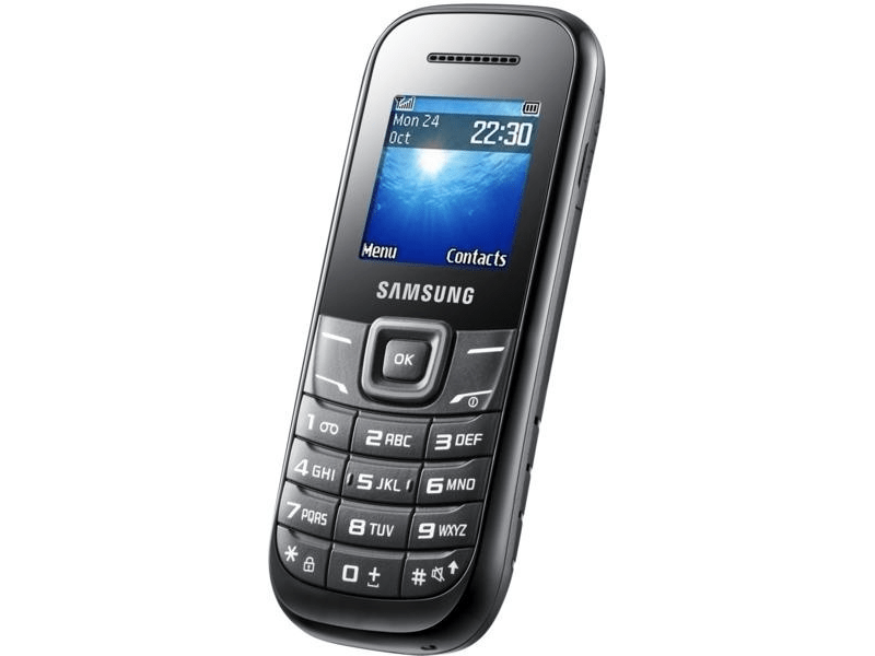 Samsung Keystone2 (E1200) Kártyafüggetlen Mobiltelefon, Fekete