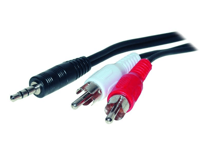 Viva 30832 3.5 mm jack-2RCA kábel, 10 m