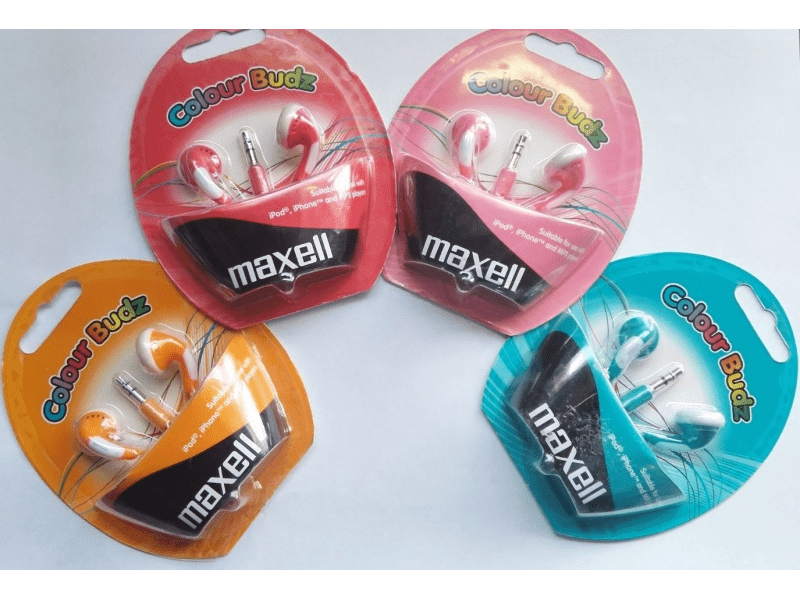 Maxell Colour Budz fülhallgató
