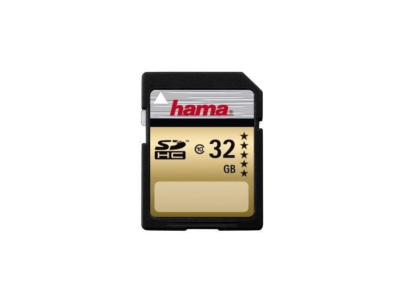 HAMA SDHC KÁRTYA GOLD 32GB, CL10