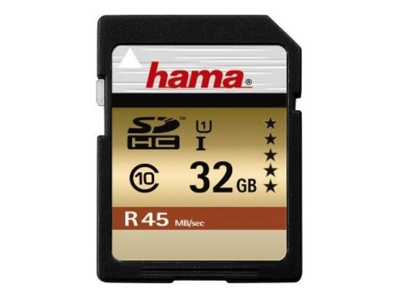 HAMA SDHC KÁRTYA GOLD 32GB, CL10