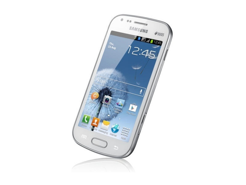 Samsung Galaxy S (S7562) Dual SIM 4 GB Kártyafüggetlen Mobiltelefon, Fehér