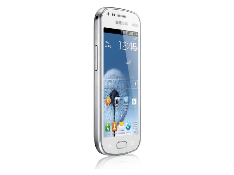 Samsung Galaxy S (S7562) Dual SIM 4 GB Kártyafüggetlen Mobiltelefon, Fehér