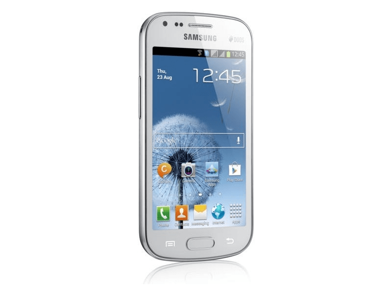 Samsung Galaxy S (S7562) Dual SIM 4 GB Kártyafüggetlen Mobiltelefon, Fehér