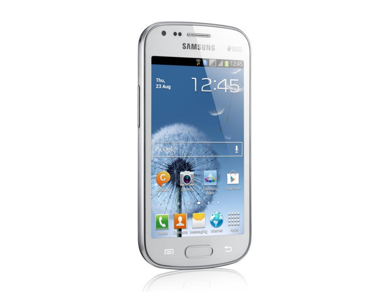 Samsung Galaxy S (S7562) Dual SIM 4 GB Kártyafüggetlen Mobiltelefon, Fehér