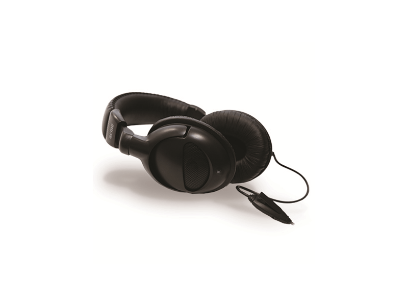 Acme CD850 Mikrofonos Fejhallgató, Fekete