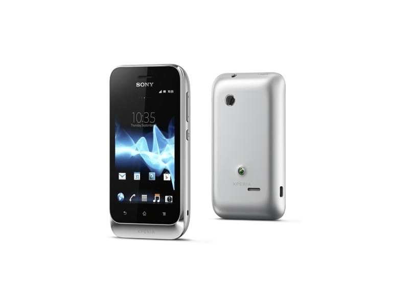 Sony Xperia Tipo (ST21i) Dual SIM Kártyafüggetlen Mobiltelefon, Fekete