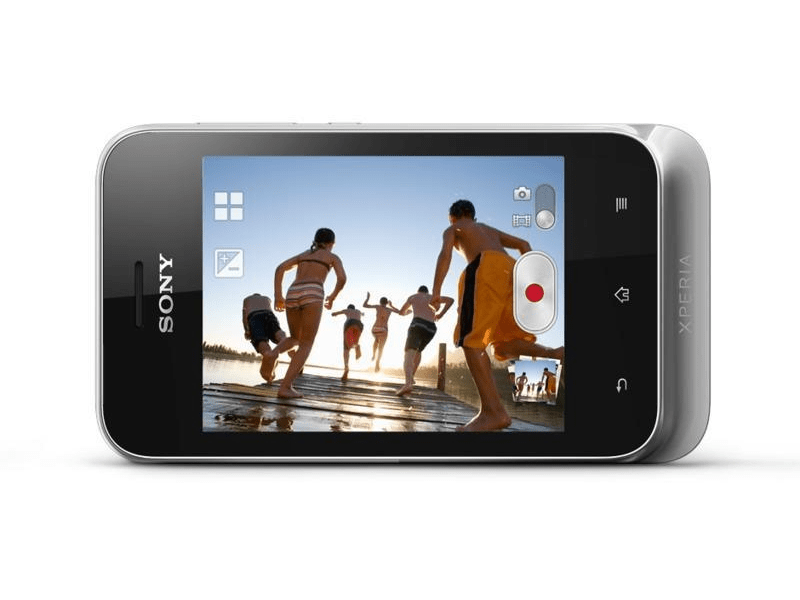 Sony Xperia Tipo (ST21i) Dual SIM Kártyafüggetlen Mobiltelefon, Fekete