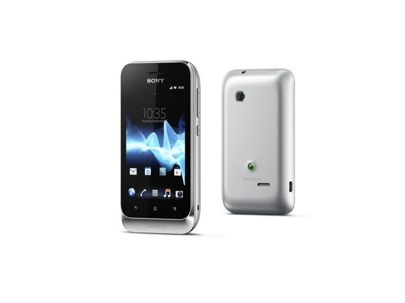 Sony Xperia Tipo (ST21i) Dual SIM Kártyafüggetlen Mobiltelefon, Fekete