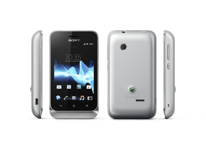 Sony Xperia Tipo (ST21i) Dual SIM Kártyafüggetlen Mobiltelefon, Fekete