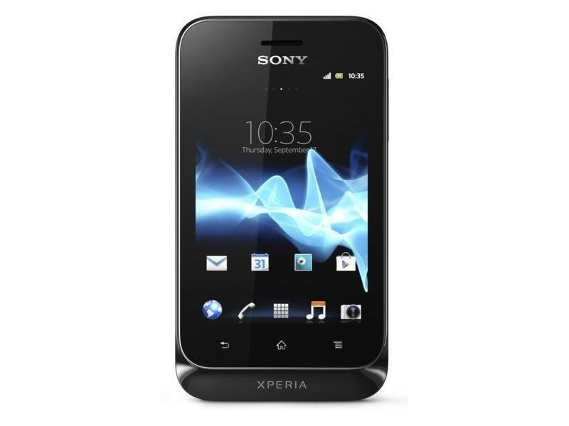Sony Xperia Tipo (ST21i) Dual SIM Kártyafüggetlen Mobiltelefon, Fekete