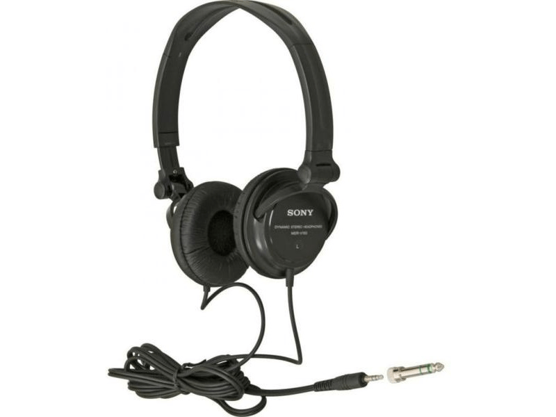 Sony MDRV150 Fejhallgató, Fekete