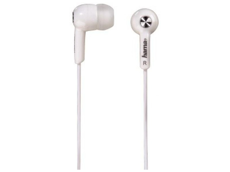 Hama 93028 Sztereo HK-3028 Fülhallgató, Fehér