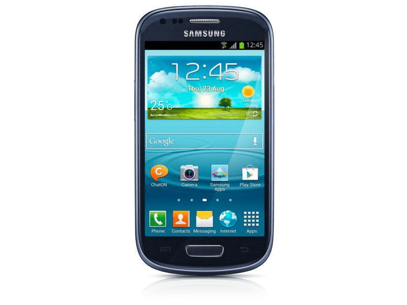 Samsung Galaxy S3 Mini (I8190 B) Kártyafüggetlen Mobiltelefon, Kék