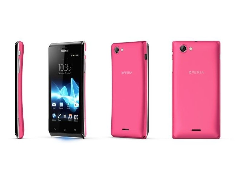 Sony Xperia J BL B 2GB Kártyafüggetlen Mobiltelefon, Fekete