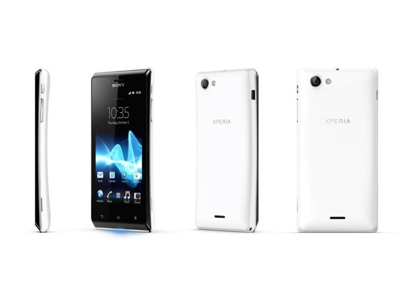 Sony Xperia J BL B 2GB Kártyafüggetlen Mobiltelefon, Fekete