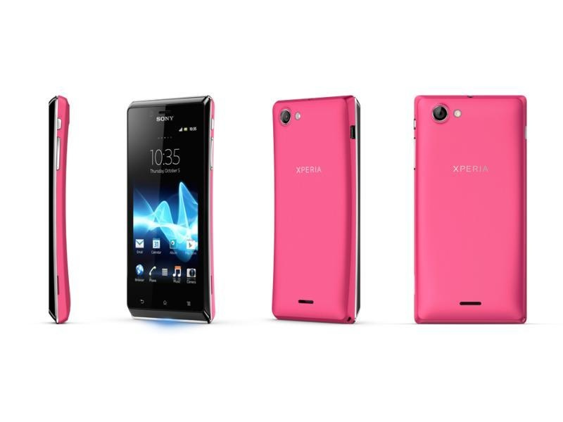 Sony Xperia J BL B 2GB Kártyafüggetlen Mobiltelefon, Fekete