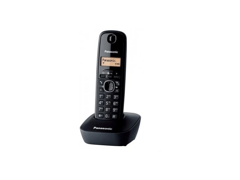 Panasonic TG1611 Dect telefon, crni