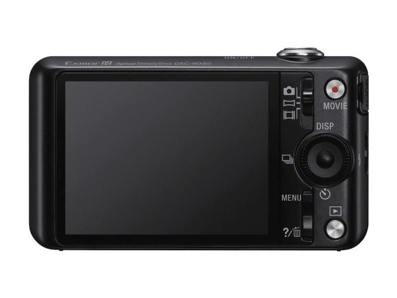 Sony Cyber-shot DSC-WX60 16,2 MPx Fényképezőgép, Fekete