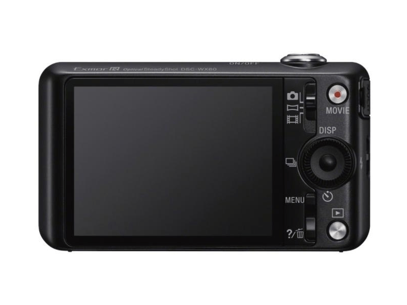 Sony Cyber-shot DSC-WX60 16,2 MPx Fényképezőgép, Fekete
