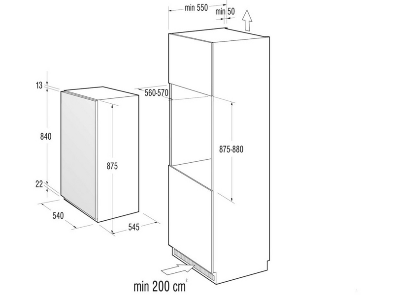 GORENJE RI 4091 AW Hűtőszekrény