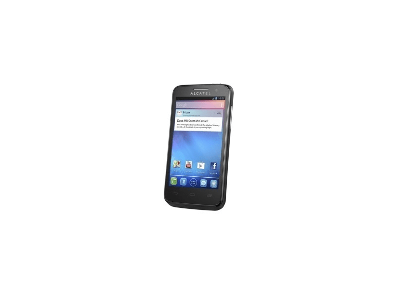 ALCATEL M'POP Dual fekete OT-5020D Mobiltelefon