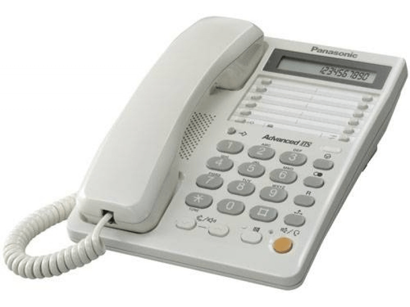 Panasonic TS2308 Vezetékes Telefon, Fehér