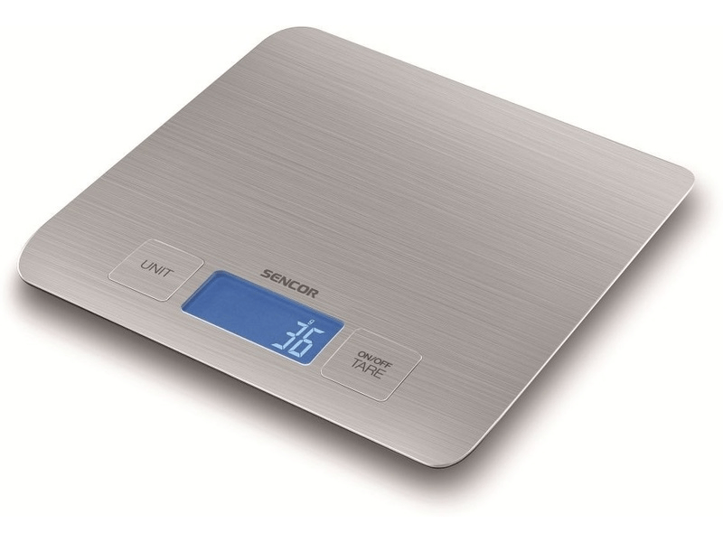Sencor SKS 5400 konyhai mérleg, rozsdamentes acél